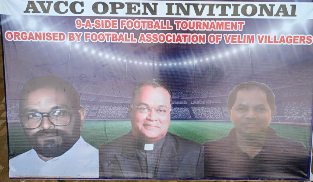Poster of the 1st Edition of the Assolna Velim, Cuncolim Chinchinim (AVCC) Open Invitational 9-A-Side Football Tournament