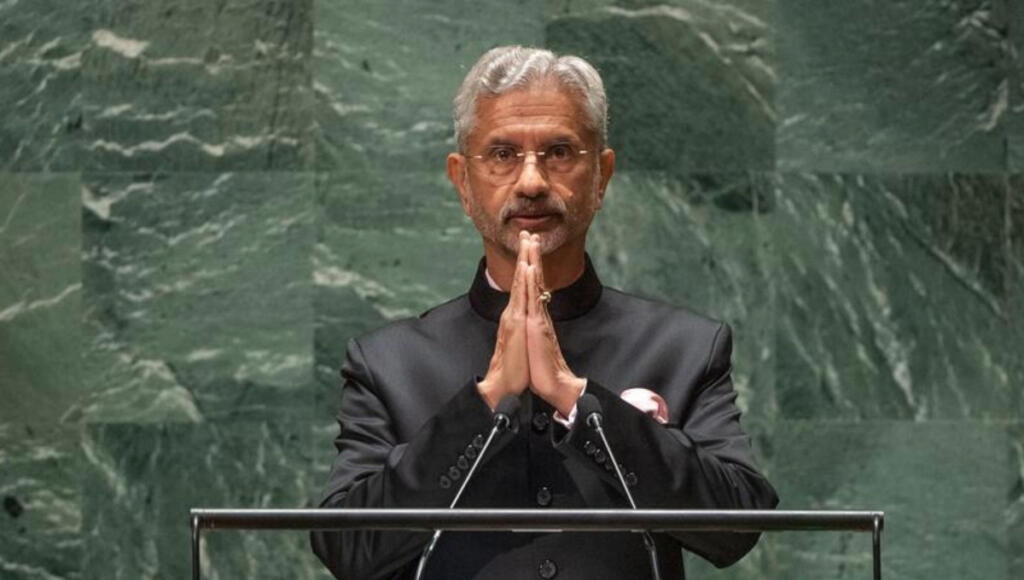 EAM Jaishankar will address the UNGA on India's behalf