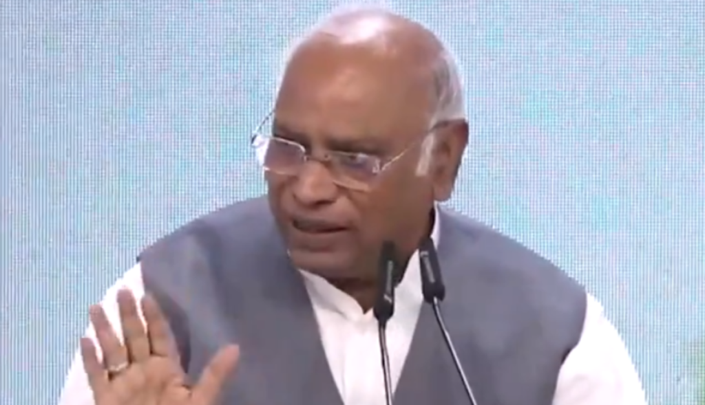 Indian National Congress President Malikarjun Kharge
