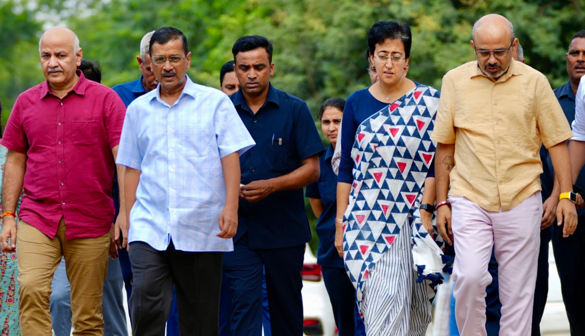 Kejriwal slams BJP over arrest, promises Delhi’s development will continue