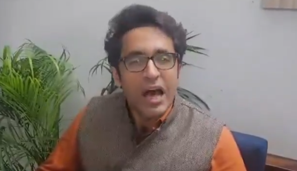BJP spokesperson Pradeep Bhandari.
