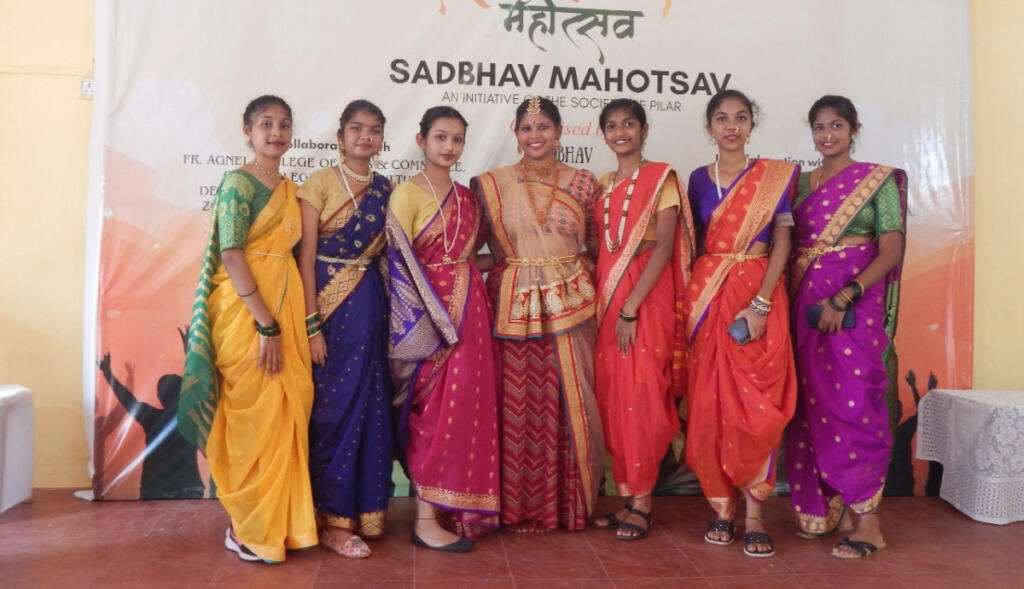 Dancers at the Sadbhav Mahotsav 2024