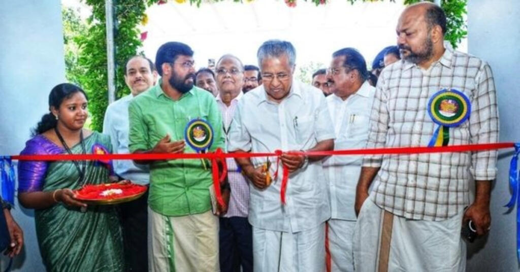 CM of Kerala Sri. Pinarayi Vijayan inaugurating the Keltron supercapacitor facility