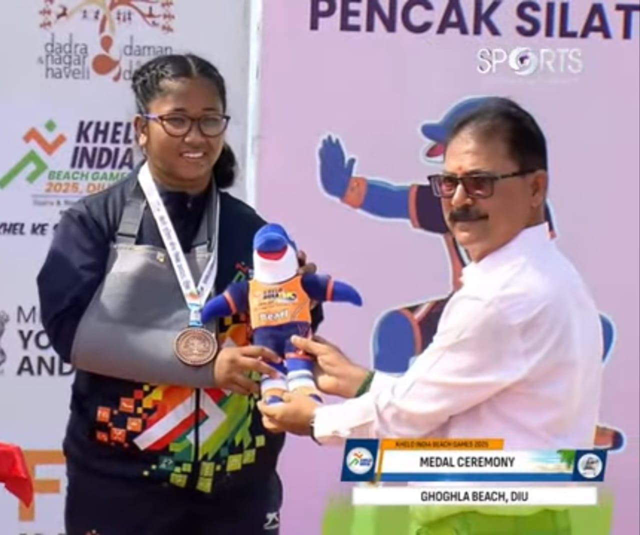 Goa’s Asha Babu Naik Makes History with Bronze at Beach Games