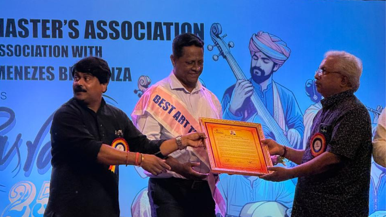 Bethany Convent’s Carmo Rodrigues Receives Best Art Teacher Award