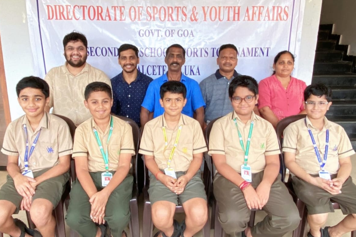 Vidya Vikas Academy Triumphs in Salcete Taluka U-14 Chess Tournament