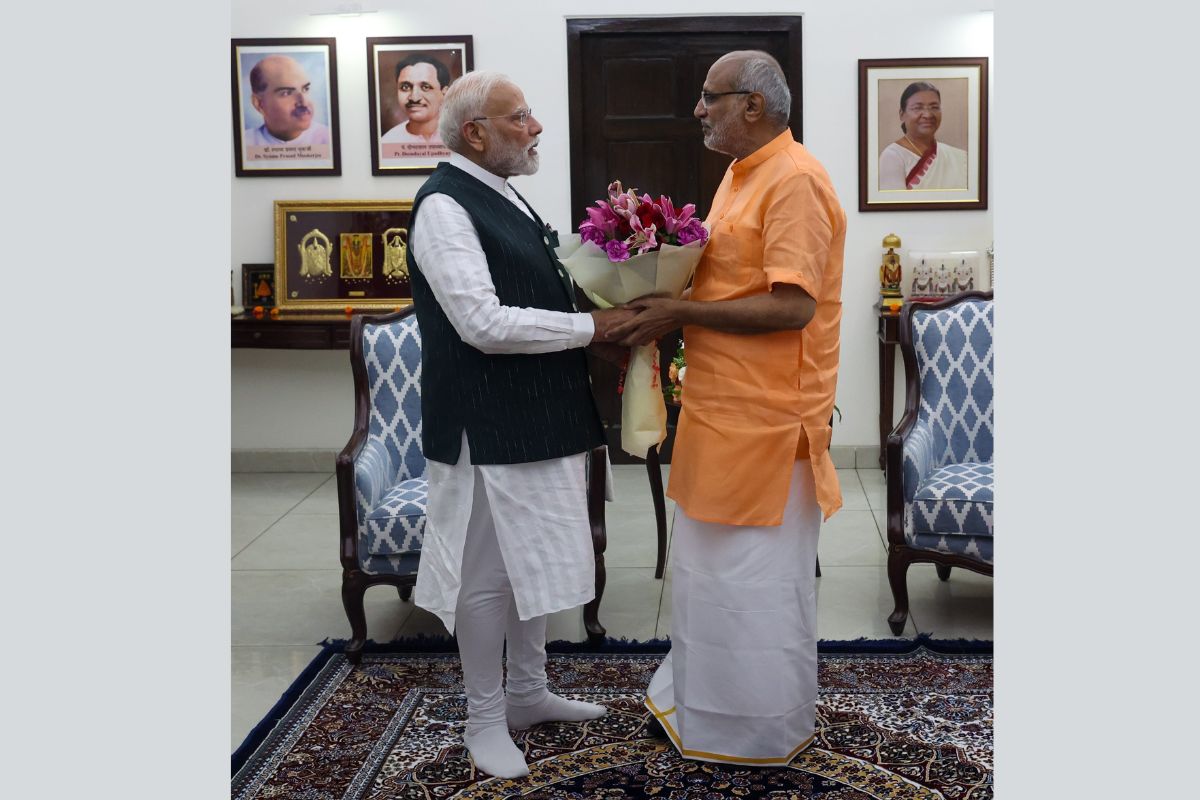 CM Sawant extends wishes to Vice President-elect Radhakrishnan