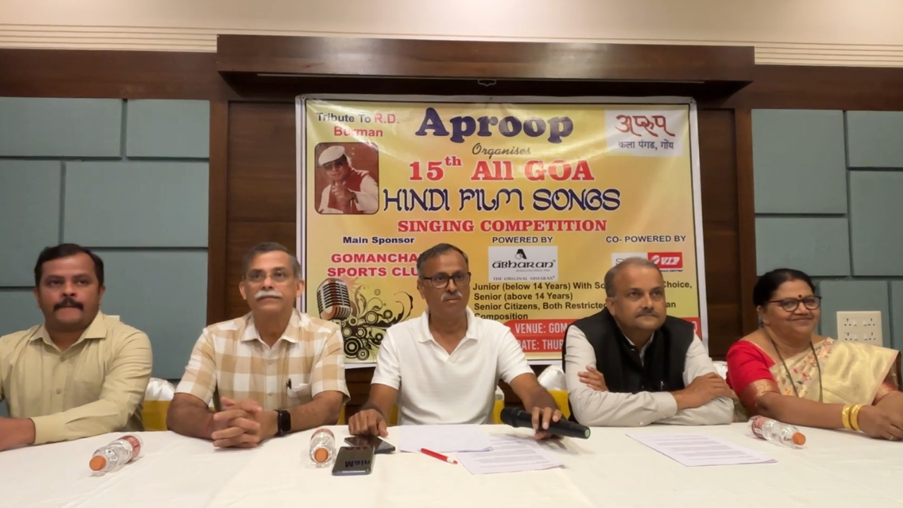 APROOP to Host Grand Hindi Film Song Contest in Goa on October 2