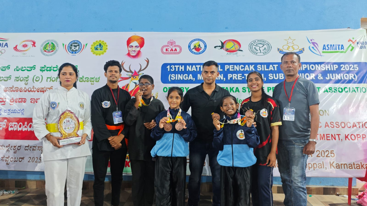Goa State Pencak Silat Team Wins 12 Medals at 13th National Championship 2025