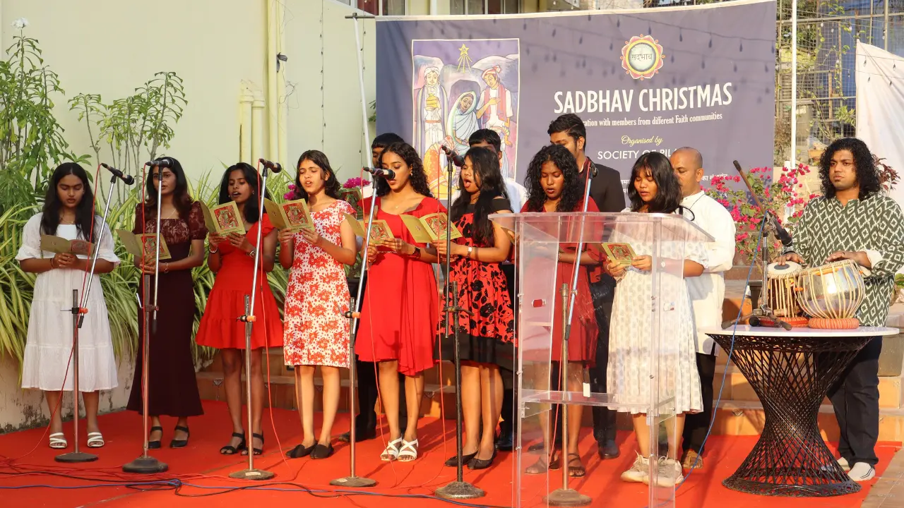 Christmas Nativity Comes Alive Through Bharatanatyam at Sadbhav Christmas in Pilar
