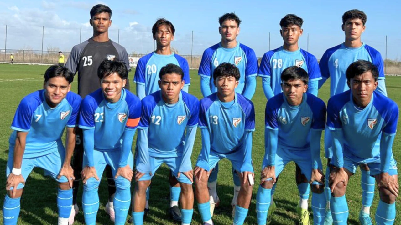 India U17 Beat Spartak Moscow 4-2 in Turkey Friendly