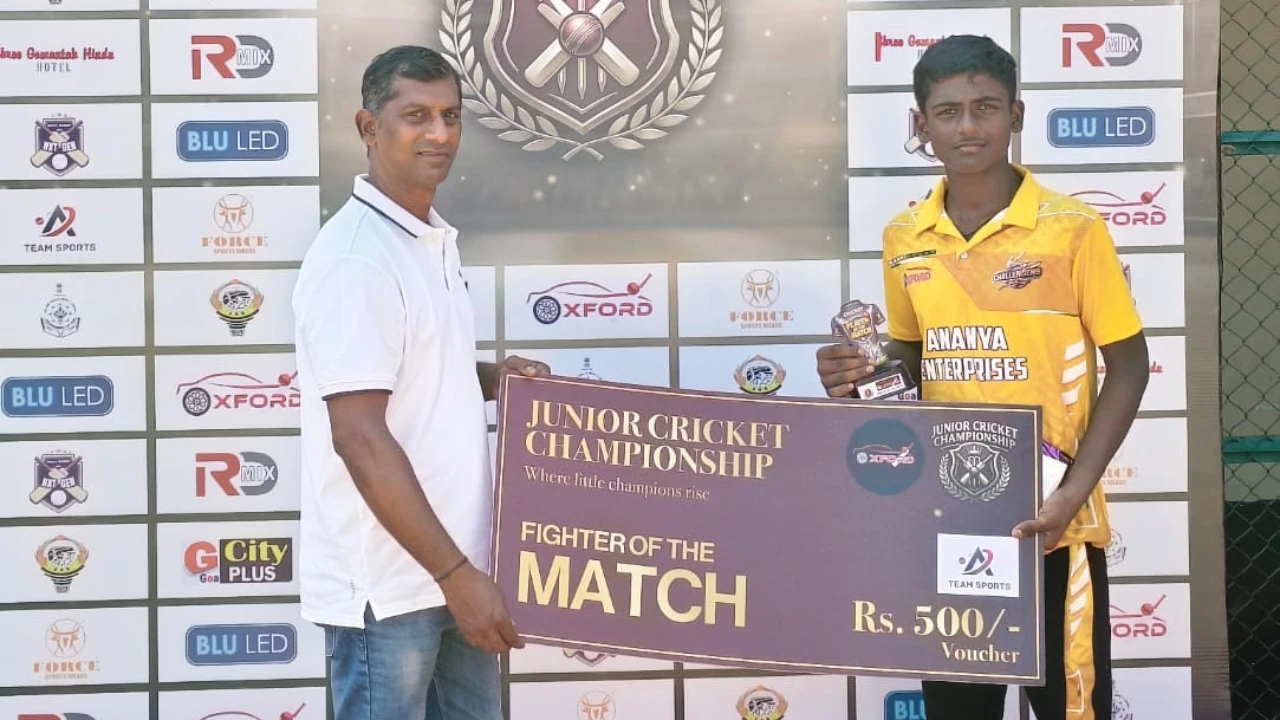 Junior Cricket Championship: Big Wins on Day 3