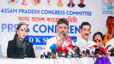 Congress steps up attack on BJP over Assam governance