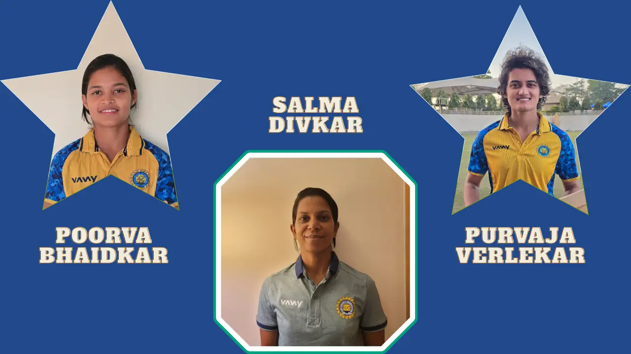 Goa Players Selected for South Zone Women’s Cricket Trophy