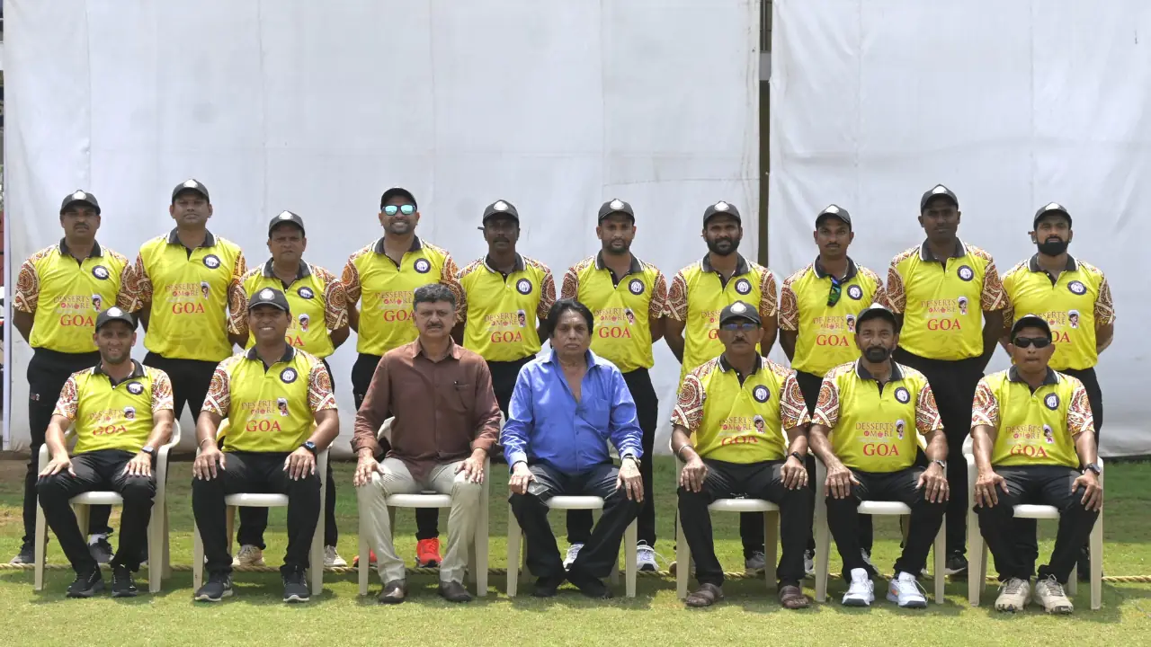 Goa Veterans Name Squad for West Zone Cricket Tournament