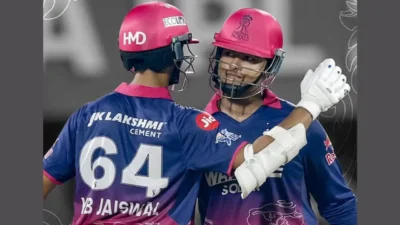 RR crush CSK by 8 wickets in IPL 2026 opener