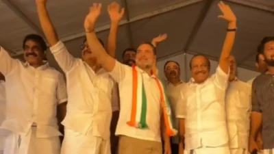Rahul Gandhi Kicks Off Kerala Poll Campaign, Targets Centre