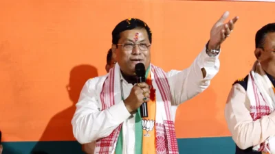Sonowal Targets Congress, Highlights Assam Development Push