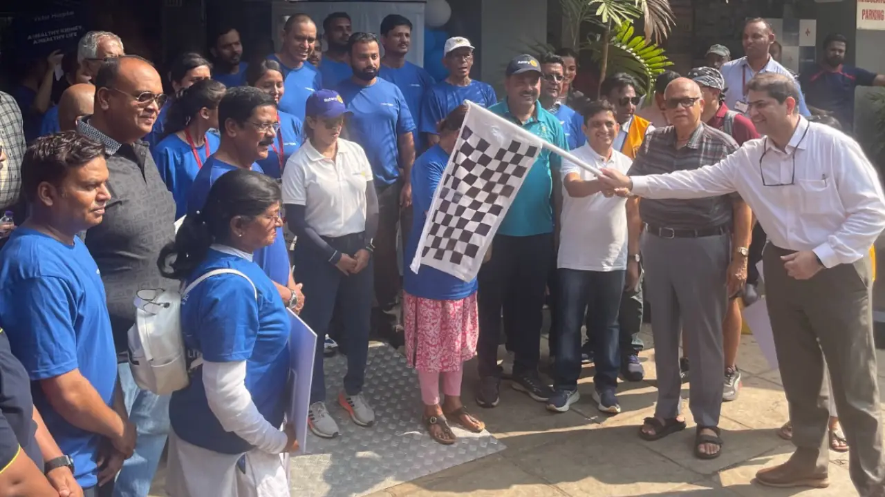 Margao Walkathon Marks World Kidney Day at Victor Hospital