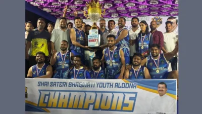 Shree Gopalkrishna Win Aldona Volleyball League 2.0