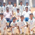 Damodar High School finish runners-up in U-14 final