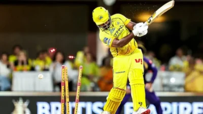 KKR slump as CSK seal 32-run win on tricky Chepauk pitch