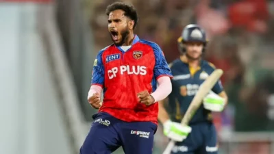 PBKS beat GT by 3 wickets as Connolly stars on IPL debut