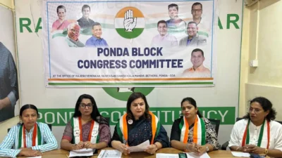 Mahila Congress Targets BJP, Backs Bhatikar in Ponda Bypoll