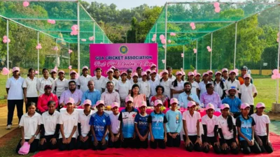 Goa’s First Pink Cricket Centre Opens in Sanquelim