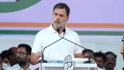 Rahul Gandhi flags delimitation concerns over women’s quota
