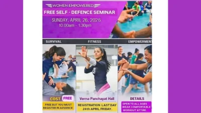 Free Self-Defence Seminar in Verna