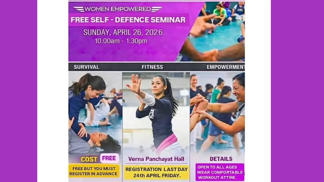 Free Self-Defence Seminar in Verna