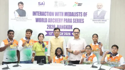 India Tops Medal Tally at Bangkok Para Archery Series