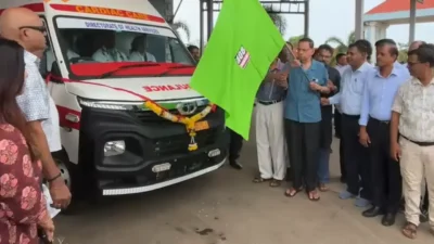 Advanced Cardiac Ambulance Launched at South Goa District Hospital