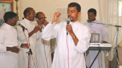 Chicalim Vicar Fr Bolmax Pereira on Ventilator at GMC
