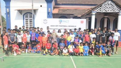 Free Football Camp for Children Begins in Moira