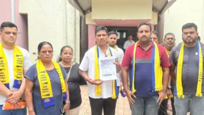 Margao residents protest over power bills; AAP sets deadline