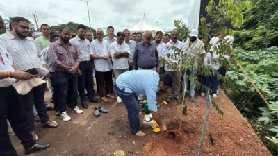 Vijai Sardesai Backs Highway Tree Drive, Seeks Native Species