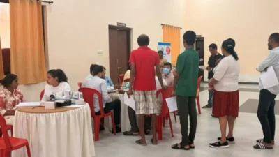 Free heart health camp held at Nagoa in Salcete