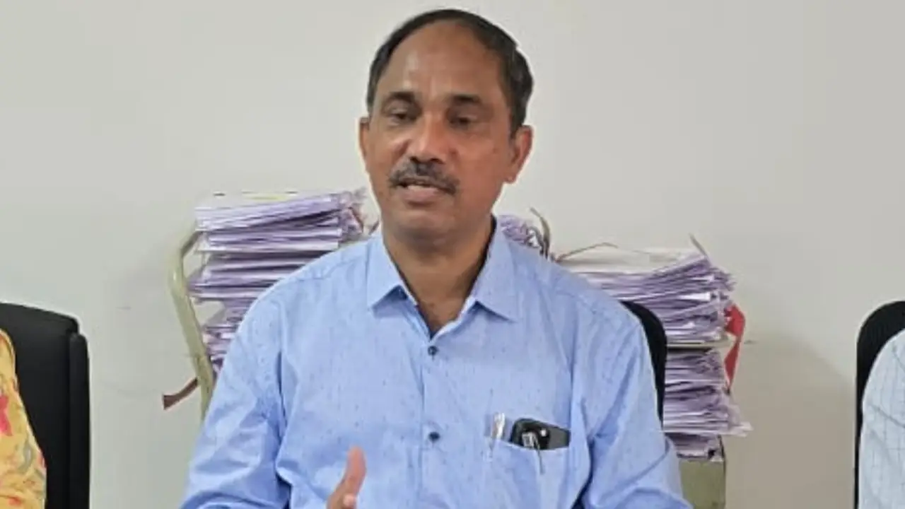 Director of Education Shailesh Zingade speaking after the Goa Directorate of Education withdrew circulars requiring prior approval for external organisations to conduct programmes in schools.